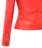 WOMAN LEATHER JACKET CODE: 28-W-2028 (RED)